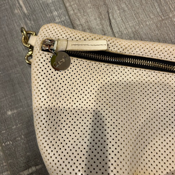 Clare V. Handbags - Clare V cream perf grande Fanny